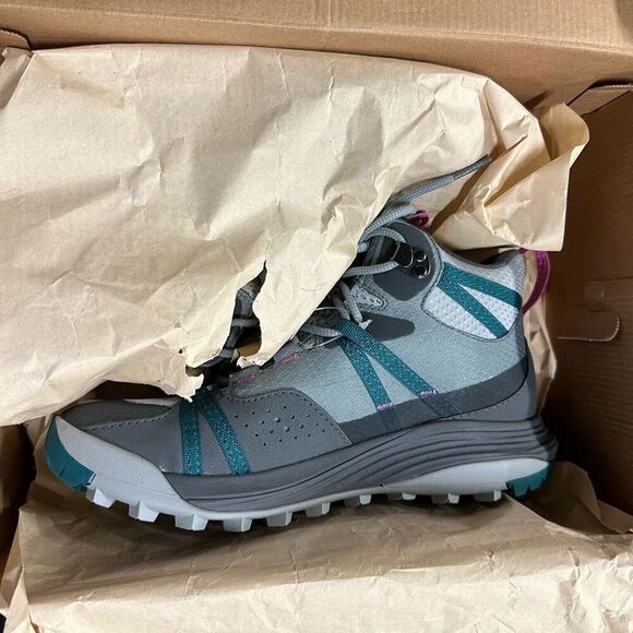 New Merrell Siren 4 Mid GTX Monument Hiking Boots Sneakers 8 - Picture 1 of 6